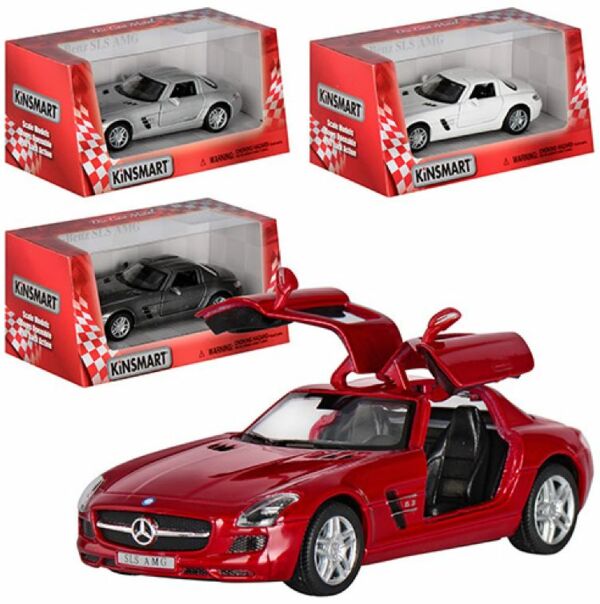 машинка kinsmart кинсмарт Mercedes-Benz SLS AMG металева інерційна кольори мікс КТ 5349w Ціна (цена) 144.00грн. | придбати  купити (купить) машинка kinsmart кинсмарт Mercedes-Benz SLS AMG металева інерційна кольори мікс КТ 5349w доставка по Украине, купить книгу, детские игрушки, компакт диски 0