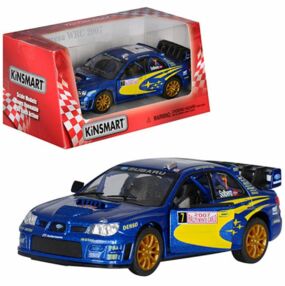 машинка kinsmart кинсмарт Subaru Impreza WRC 2007 металева інерційна кольори мікс КТ 5328w