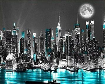 Алмазна мозаїка 30х40 HEG86874 New York City "Strateg"