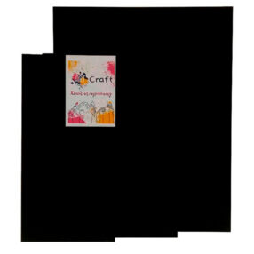 Холст на підрамнику чорний 40*40 см 13026 "Art Craft"