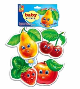 пазли мякі Ягоди фрукти  VT1106-77