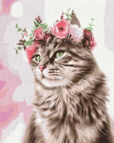 Розпис по номерах 40х50 BS52543 Пухнаста ніжність brushme Брашми