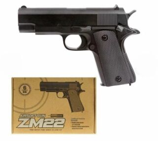Пістолет іграшковий металевий з кульками ZM22