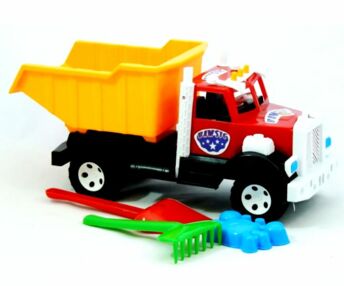 Машина мала + пасочка лопатка грабельки 008