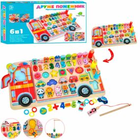 гра деревяна Багатофункціональна дошка md 1860