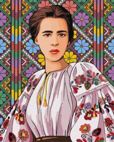 Розпис по номерах 40х50 КНО2552 Леся Українка "Ідейка"