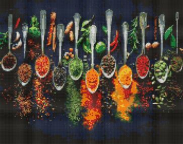 Алмазна мозаїка 40х50 АМО7936 Прянощі світу "Ідейка"