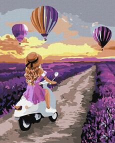 Розпис по номерах 40х50 КНО4853 Прогулянка Провансом "Ідейка"