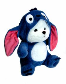 Ведмедик у костюмі Стич 40см з наповненням