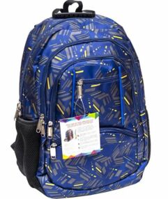 Рюкзак Leader 982544 ортопедичний, синій 42х29х15см