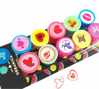 штамп дитячий набір 10 штук любов 68-2/WB2302 штамп дитячий набір 10 штук любов 68-2/WB2302