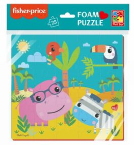 Пазли мякі Бегемот та зебра VT1109-04