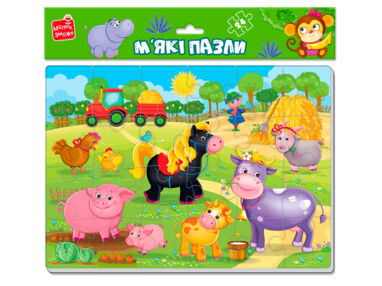 Пазли мякі Ферма VT1102-18