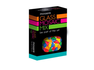 Набір для творчості Мозаїчний мікс: блакитний зелений жовтий червоний помаранчевий МА5003