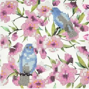 Алмазна мозаїка 18х18 JUB14397 Весняний етюд "Strateg"