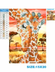 Алмазна мозаїка 10х15 YAB25187 У теплих обіймах "Strateg"