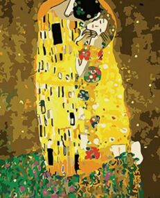 Розпис по номерах 30х40 SS1001 Густав Клімт Поцілунок "Strateg"