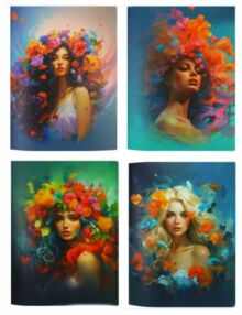 папка пластикова з 10-ма файлами а-4 формат 