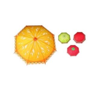 Парасолька дитяча фрукти 4 види  BT-CU-0038