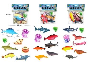 Тварини морські 3 види 303-113