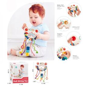 Гра Гризунок гумові мотузки кнопки сортер 688-61