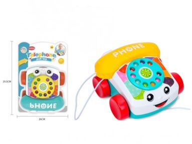 Каталка  телефон 2 кольори 6616