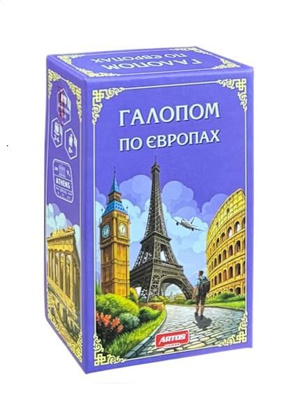 Гра Галопом по Європах 1205 Ціна (цена) 227.90грн. | придбати  купити (купить) Гра Галопом по Європах 1205 доставка по Украине, купить книгу, детские игрушки, компакт диски 0