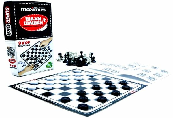 Шахи 9 ігор 5476 Ціна (цена) 47.80грн. | придбати  купити (купить) Шахи 9 ігор 5476 доставка по Украине, купить книгу, детские игрушки, компакт диски 1
