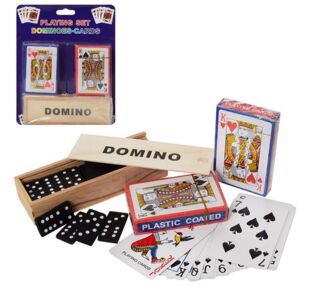 Гра деревяне доміно, карти 2 шт на листі А140