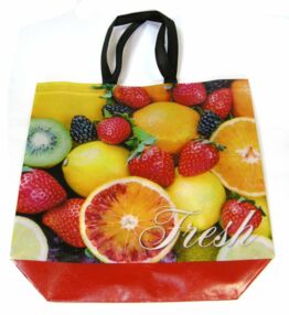 сумка - шопер спанбонд ламінована 42 х 36 х 13 см NWLMD-23 "Fresh"