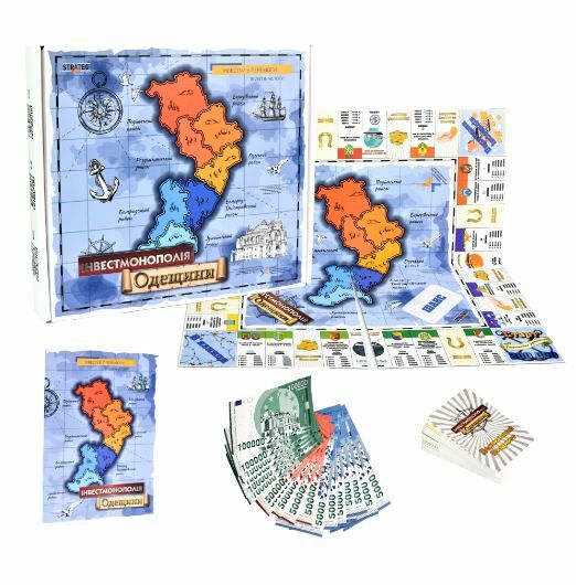 гра настільна  Інвестмонополія Одещини артикул 30496 Ціна (цена) 549.00грн. | придбати  купити (купить) гра настільна  Інвестмонополія Одещини артикул 30496 доставка по Украине, купить книгу, детские игрушки, компакт диски 1