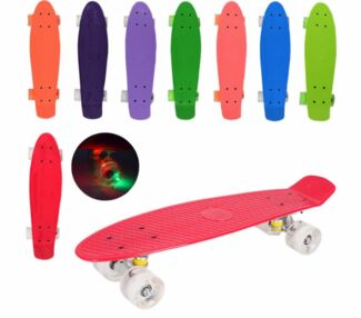 скейт пенні 56 х 14,5 см світло ms 0848-10 кольори в асортименті скейт пенні 56 х 14,5 см світло ms 0848-10 кольори в асортименті