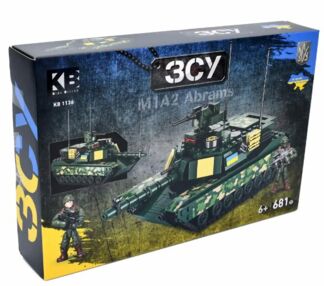 Конструктор військовий танк фігурки 681 деталей КВ 1136