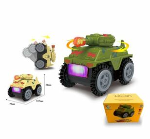 Машина перевертається на батарейках 2 кольори 9804C