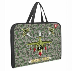 портфель на блискавці з тканинними ручками Military 492243 YES FC портфель на блискавці з тканинними ручками Military 492243 YES FC