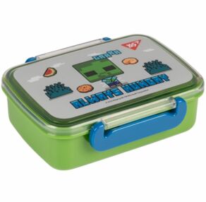 Контейнер для їжі YES Minecraft зелено-сірий 420 мл 708054