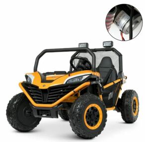 Джип 2,4G,2*150W музика шкіра світло червоний M 4969(2(EBLR-3(24V)