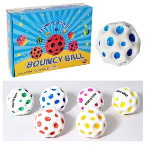 Мяч гумовий діаметр 6 см кольори в асортименті 50-6
