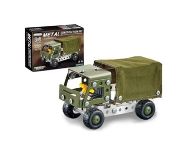 Конструктор металевий 112 деталей військовий 867-3