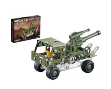 Конструктор металевий 129 деталей військовий 867-6