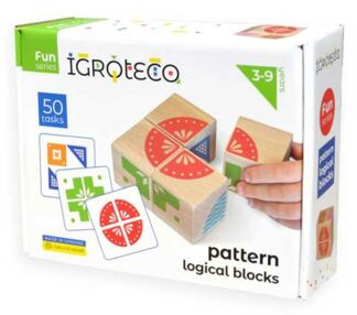 Логічні кубики Склади візерунок 900477 Логічні кубики Склади візерунок 900477