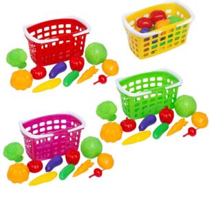 Кошик з ручкою та овочами  010/7