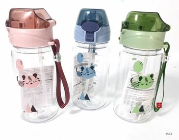 Пляшка для води 550 мл 1533