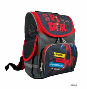 Рюкзак Leader 989142 Spiderman короб ортопед 34х26х15см Рюкзак Leader 989142 Spiderman короб ортопед 34х26х15см