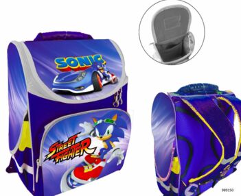 Рюкзак Leader 989150 Sonic короб ортопед 34х26х15см