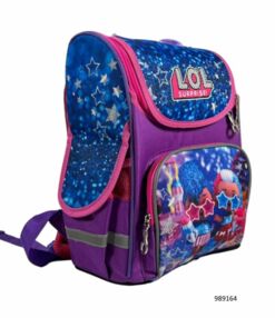 Рюкзак Leader 989164 LOL короб ортопед 34х26х15см