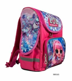 Рюкзак Leader 989165 LOL короб ортопед 34х26х15см