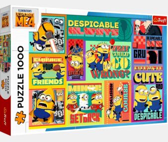 Пазли 1000 елементів Друзяки під прикриттям Trefl 10820