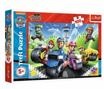 Пазли 100 елементів Герої на мотоциклах Щенячий патруль Trefl 16430