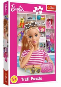Пазли 100 елементів Пізнай Барбі Trefl 16458